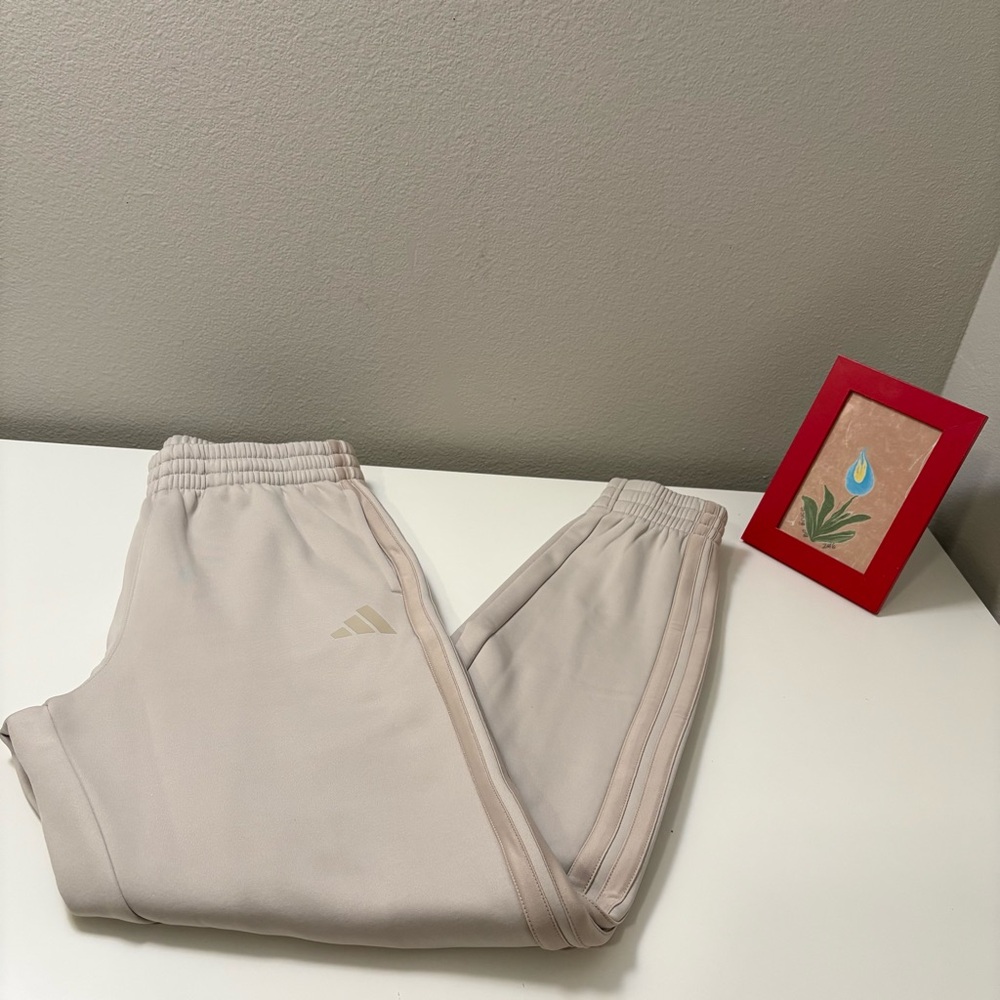 Boy's Adidas Three Stripe Active Joggers Pants.